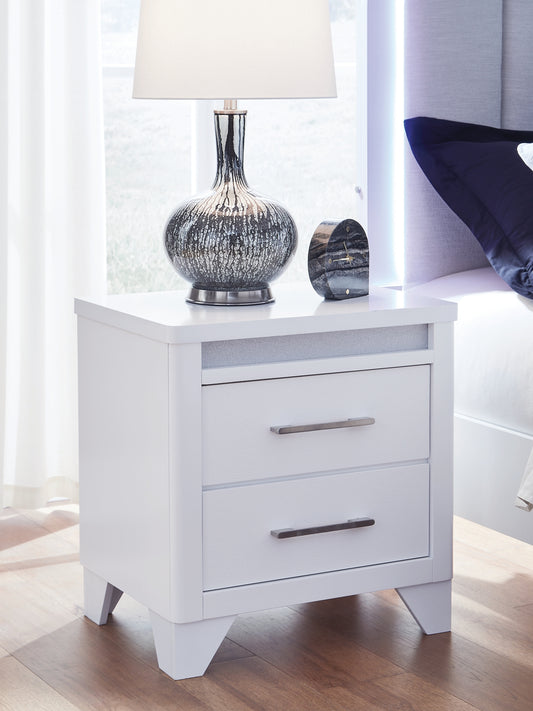Jarlee Two Drawer Night Stand