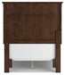 Danabrin Twin Panel Bed with Mirrored Dresser, Chest and Nightstand