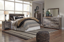 Load image into Gallery viewer, Derekson Queen/Full Panel Headboard with Mirrored Dresser, Chest and Nightstand
