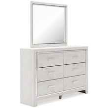 Load image into Gallery viewer, Altyra Queen Bookcase Headboard with Mirrored Dresser
