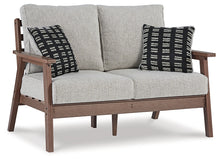 Load image into Gallery viewer, Emmeline Outdoor Loveseat with Coffee Table
